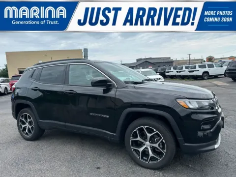 Black 2024 Jeep Compass Limited for sale in Webster, NY