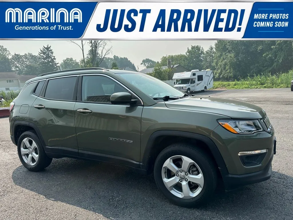 Used 2020 Jeep Compass Latitude with VIN 3C4NJDBB4LT256433 for sale in Webster, NY