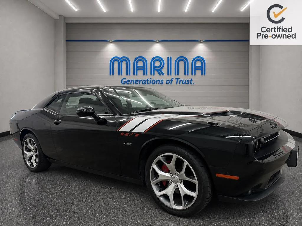 Black 2016 Dodge Challenger R/T for sale in Webster, NY