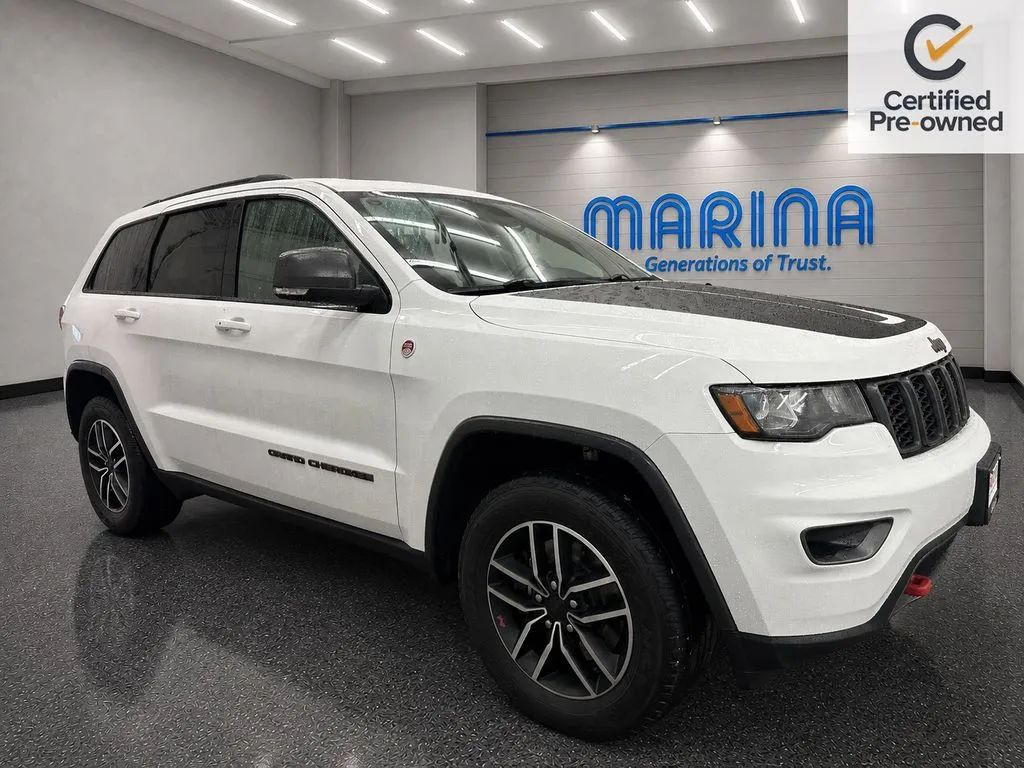 White 2020 Jeep Grand Cherokee Trailhawk for sale in Webster, NY