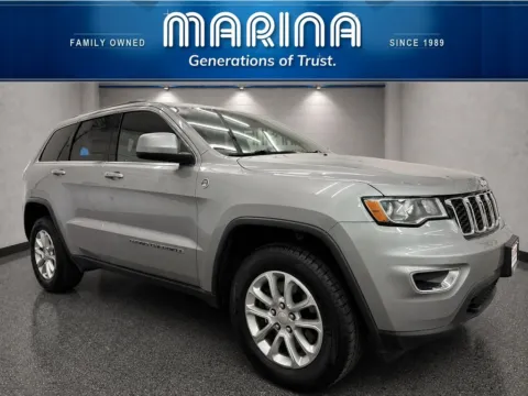 Silver 2021 Jeep Grand Cherokee Laredo E for sale in Webster, NY