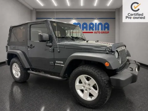 Gray 2018 Jeep Wrangler JK Sport for sale in Webster, NY