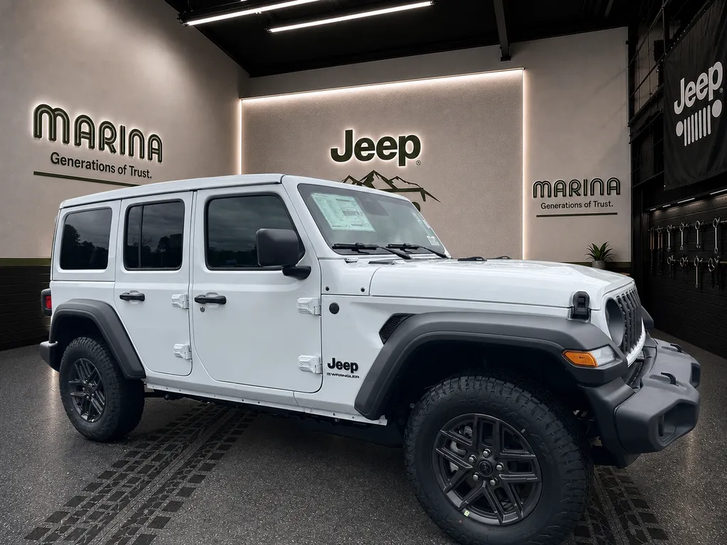 White 2026 Jeep Wrangler Sport S for sale in Webster, NY