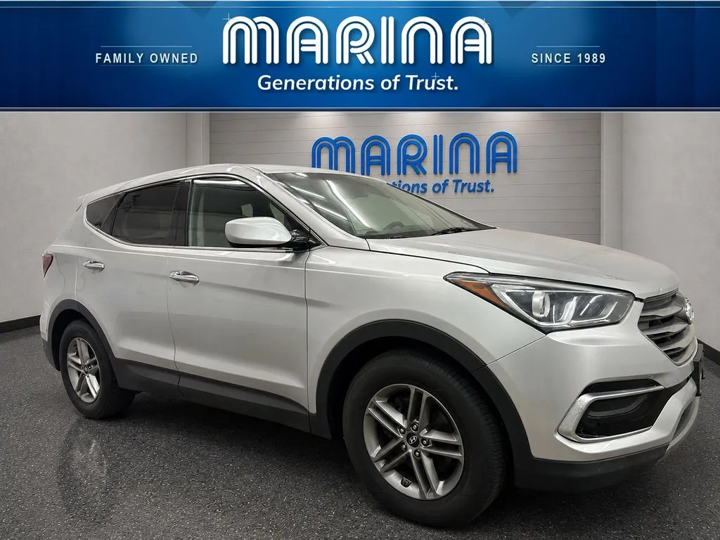 Silver 2017 Hyundai Santa Fe Sport 2.4 Base for sale in Webster, NY