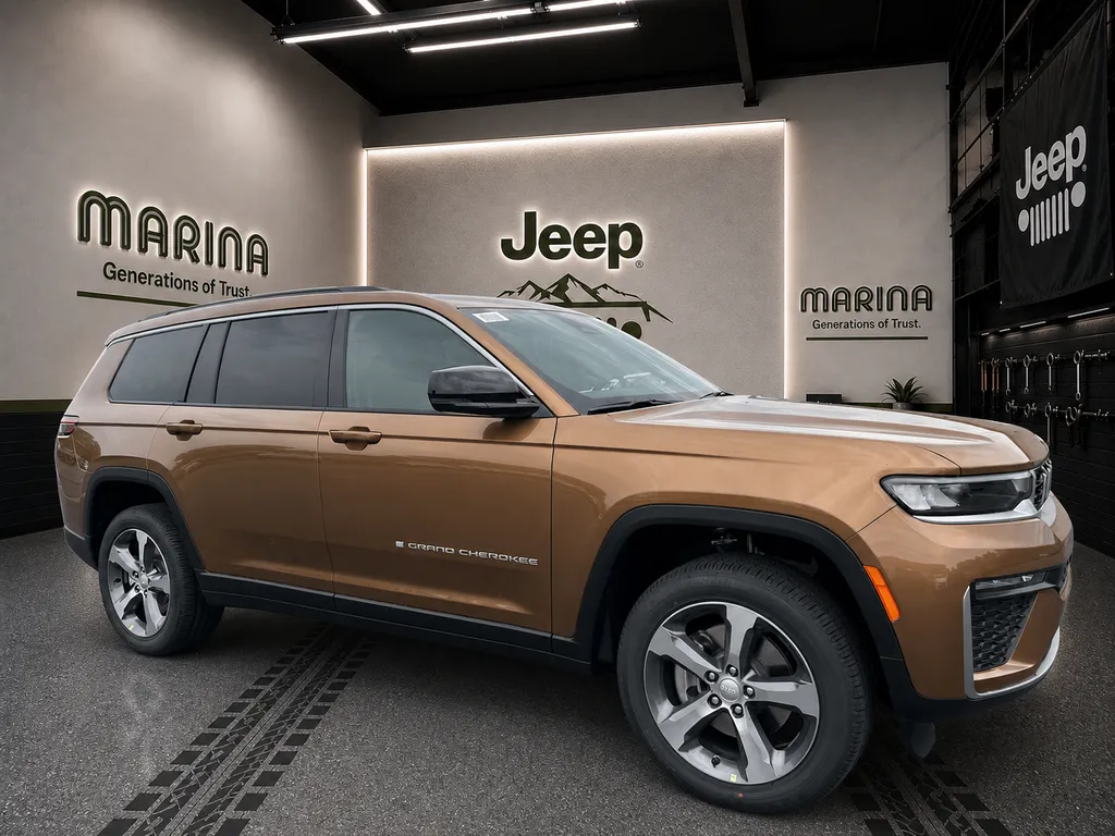 Orange 2026 Jeep Grand Cherokee L Limited for sale in Webster, NY