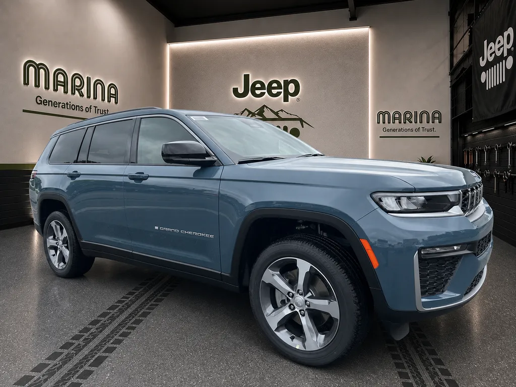 Blue 2026 Jeep Grand Cherokee L Limited for sale in Webster, NY