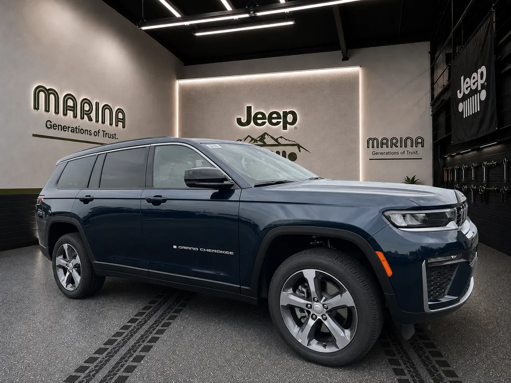 Blue 2026 Jeep Grand Cherokee L Limited for sale in Webster, NY