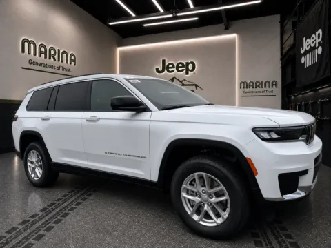 White 2026 Jeep Grand Cherokee L Laredo X for sale in Webster, NY