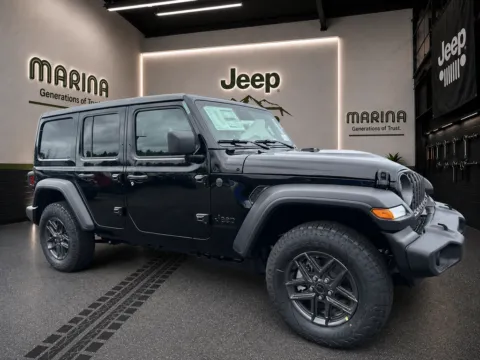 Black 2026 Jeep Wrangler Sport S for sale in Webster, NY
