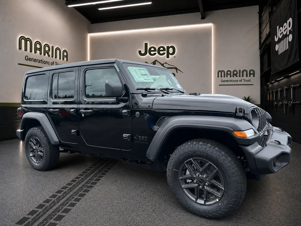 Black 2026 Jeep Wrangler Sport S for sale in Webster, NY