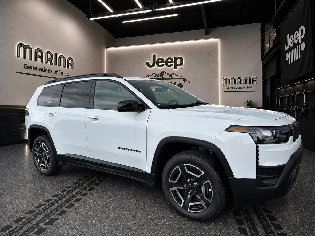 White 2026 Jeep Cherokee Limited for sale in Webster, NY