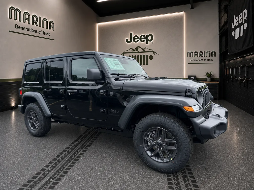 Black 2026 Jeep Wrangler Sport S for sale in Webster, NY