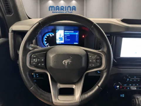 Another view of 2023 Ford Bronco Black Diamond for sale in Webster, NY at Marina Chrysler Dodge Jeep Ram