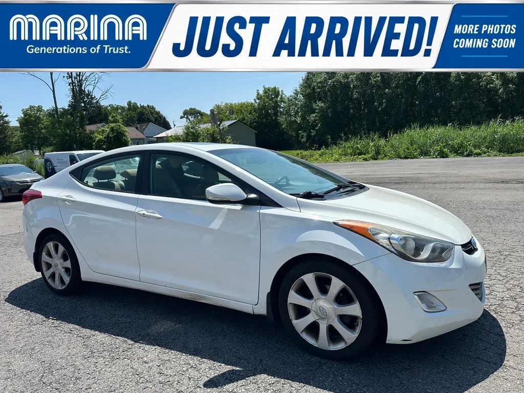 Used 2013 Hyundai Elantra Limited with VIN 5NPDH4AE3DH238252 for sale in Webster, NY