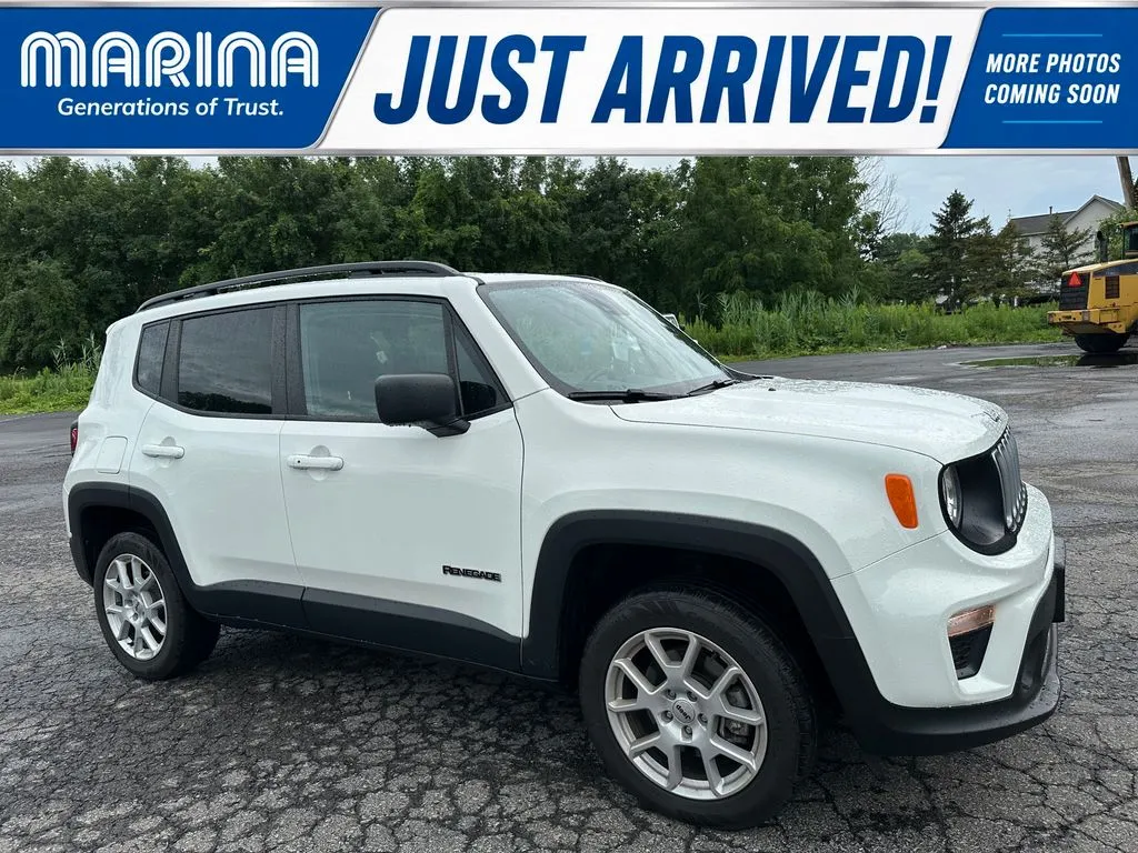 White 2022 Jeep Renegade Latitude for sale in Webster, NY