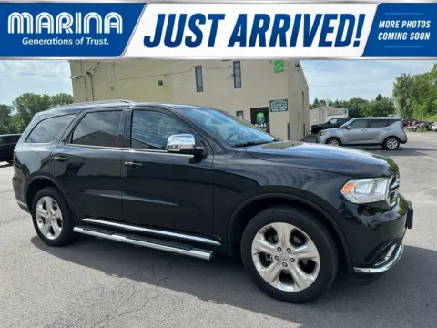 Black 2015 Dodge Durango Limited for sale in Webster, NY