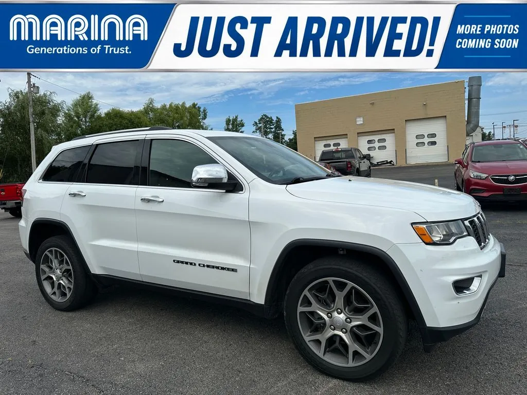 White 2020 Jeep Grand Cherokee Limited for sale in Webster, NY