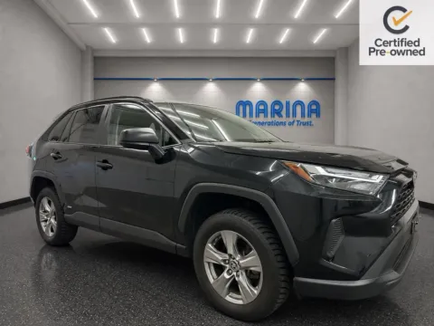 Black 2024 Toyota RAV4 Hybrid LE for sale in Webster, NY