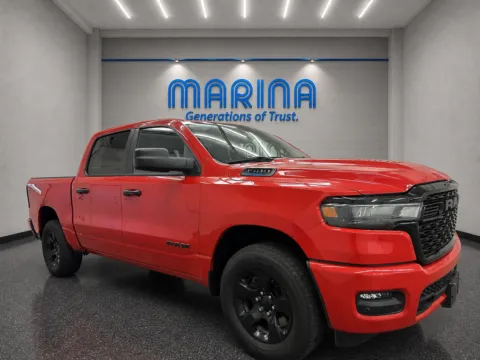 Red 2025 Ram 1500 Tradesman for sale in Webster, NY