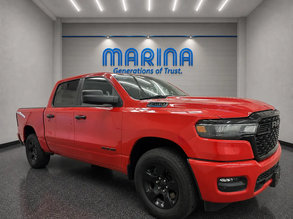 Red 2025 Ram 1500 Tradesman for sale in Webster, NY
