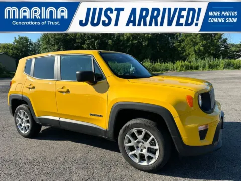 Yellow 2023 Jeep Renegade Latitude for sale in Webster, NY
