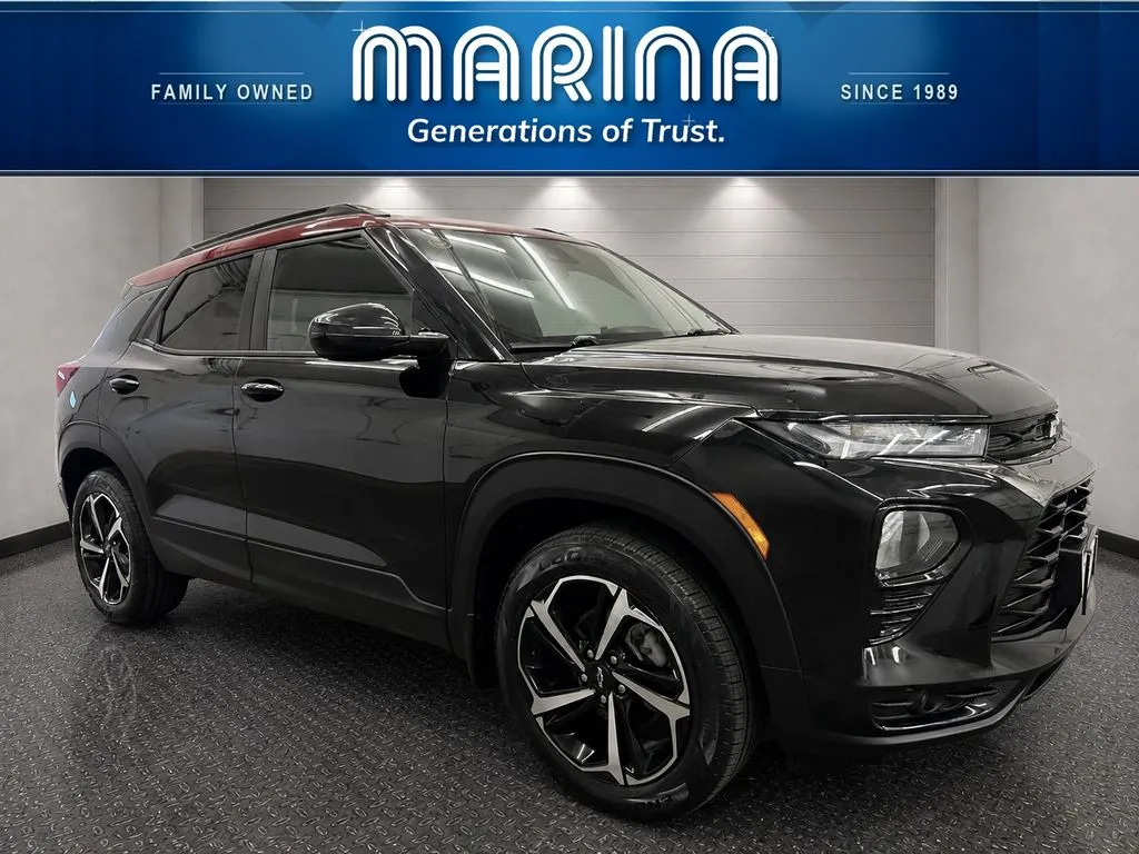 Black 2023 Chevrolet TrailBlazer RS for sale in Webster, NY