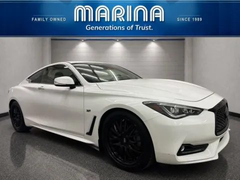 White 2019 INFINITI Q60 3.0t LUXE for sale in Webster, NY
