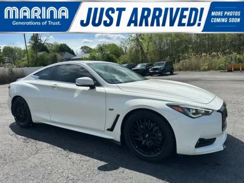White 2019 INFINITI Q60 3.0t LUXE for sale in Webster, NY