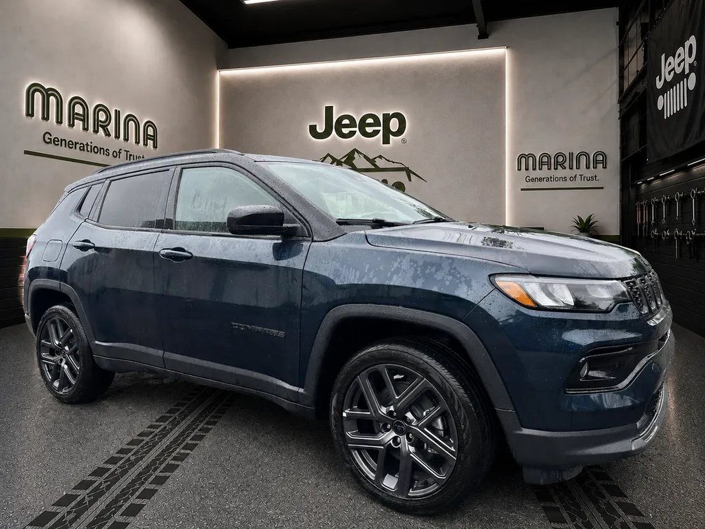 Blue 2026 Jeep Compass Limited for sale in Webster, NY