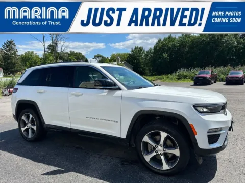 White 2023 Jeep Grand Cherokee 4xe for sale in Webster, NY