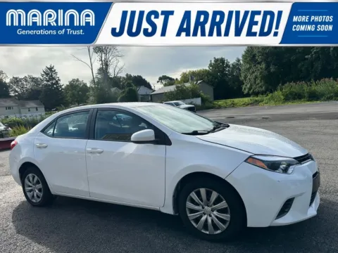 White 2015 Toyota Corolla LE for sale in Webster, NY