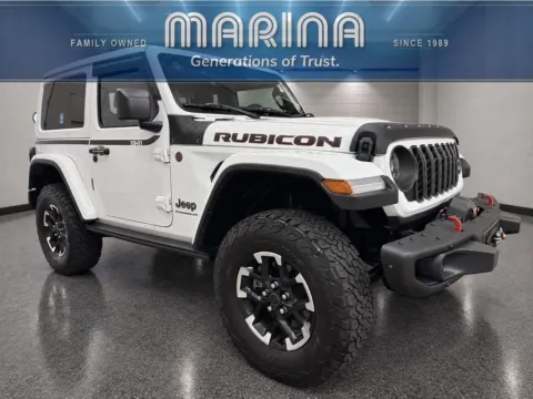 White 2024 Jeep Wrangler Rubicon X for sale in Webster, NY