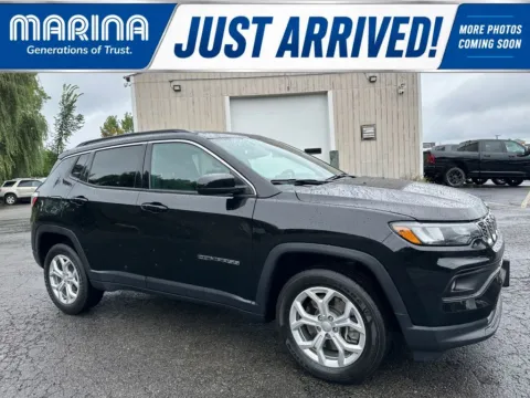 Black 2024 Jeep Compass Latitude for sale in Webster, NY