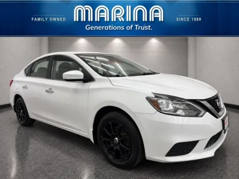 White 2019 Nissan Sentra SV for sale in Webster, NY