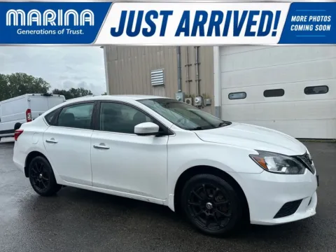 White 2019 Nissan Sentra SV for sale in Webster, NY