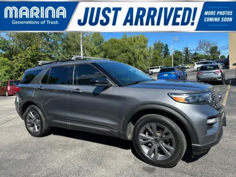 Gray 2022 Ford Explorer XLT for sale in Webster, NY