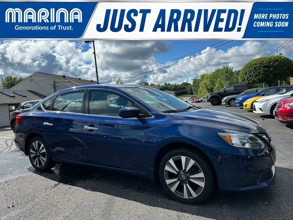 Used 2019 Nissan Sentra SV with VIN 3N1AB7APXKY217795 for sale in Webster, NY