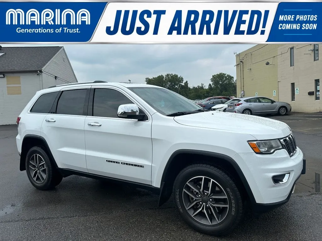 White 2021 Jeep Grand Cherokee Limited for sale in Webster, NY