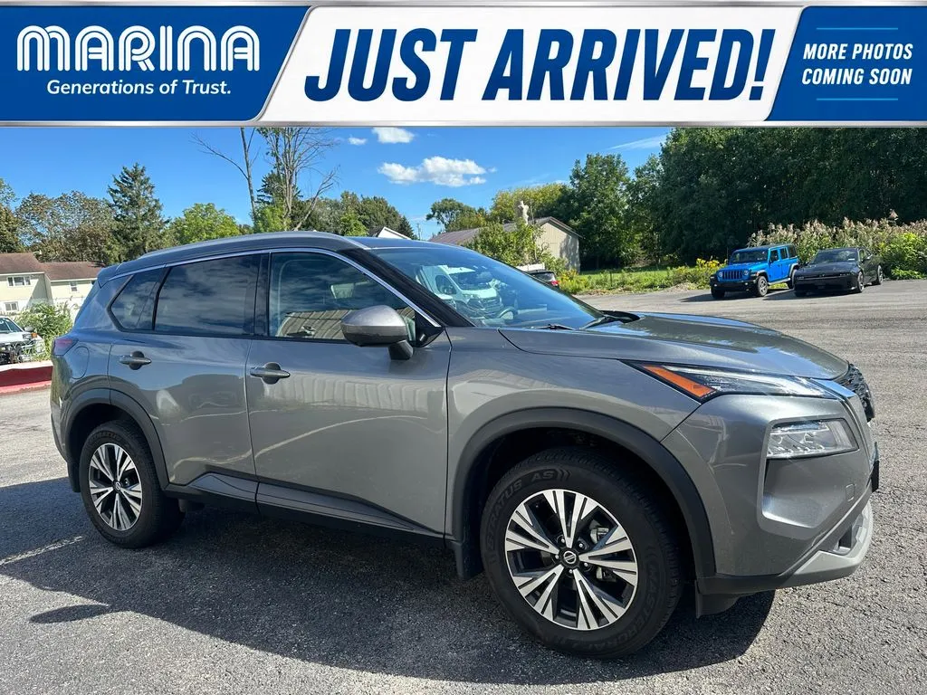 Gray 2021 Nissan Rogue SV for sale in Webster, NY