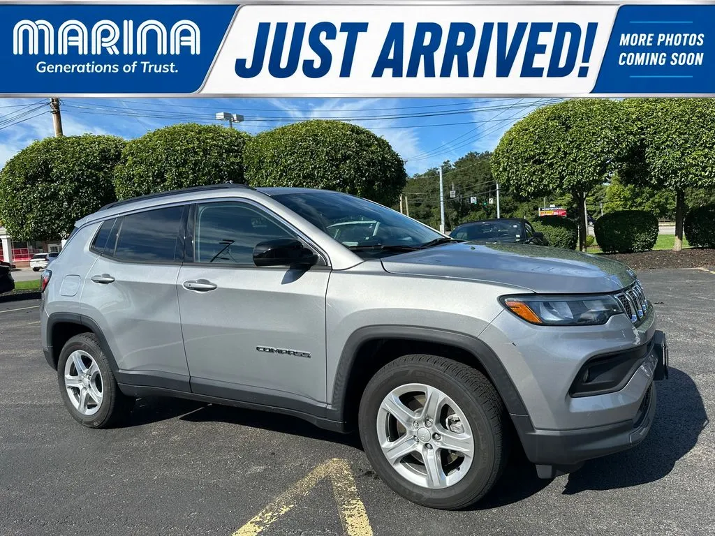 Silver 2023 Jeep Compass Latitude for sale in Webster, NY
