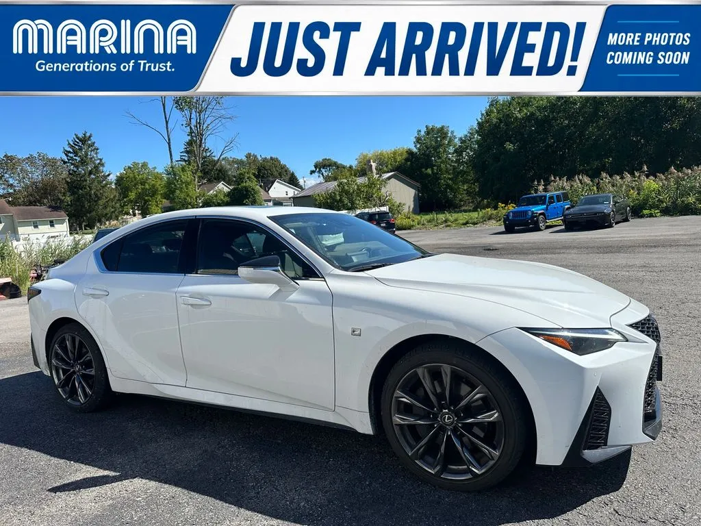 White 2023 Lexus IS 350 F SPORT for sale in Webster, NY