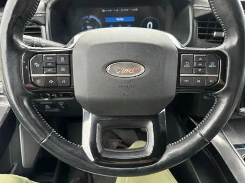 Another view of 2023 Ford F-150 Lightning Platinum for sale in Webster, NY at Marina Chrysler Dodge Jeep Ram