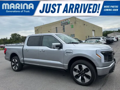 Silver 2023 Ford F-150 Lightning Platinum for sale in Webster, NY