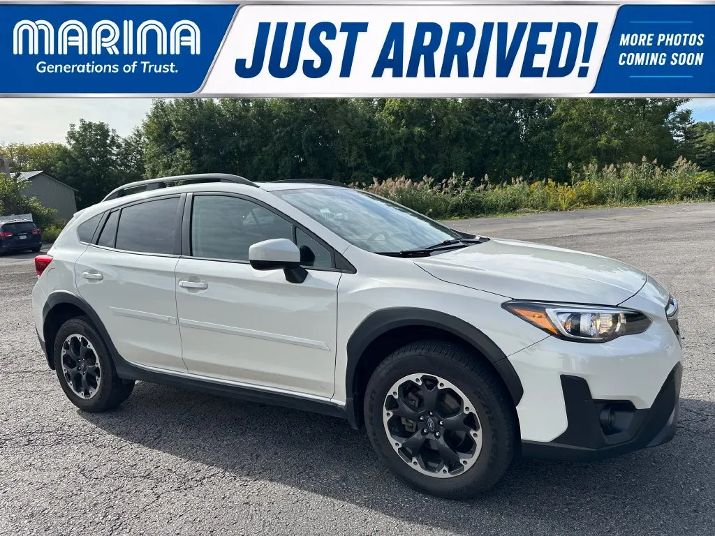 White 2021 Subaru Crosstrek Premium for sale in Webster, NY