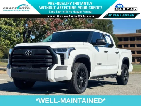 White 2022 Toyota Tundra SR5 for sale in Richmond, VA