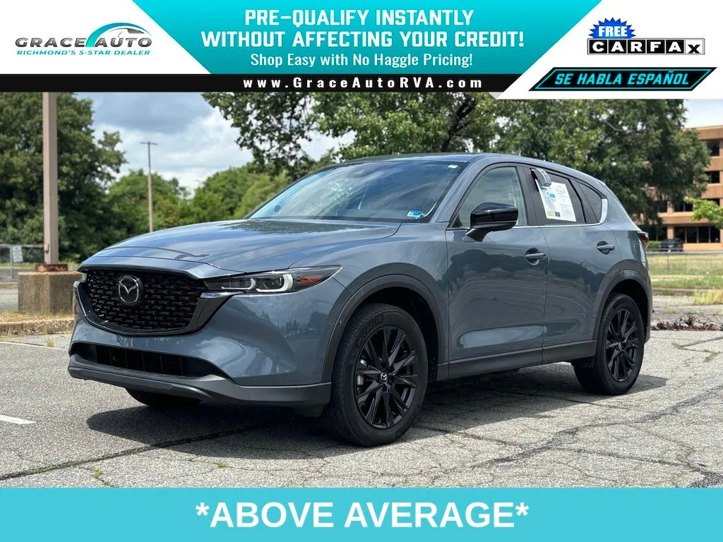 Gray 2023 Mazda CX-5 2.5 S Carbon Edition for sale in Richmond, VA
