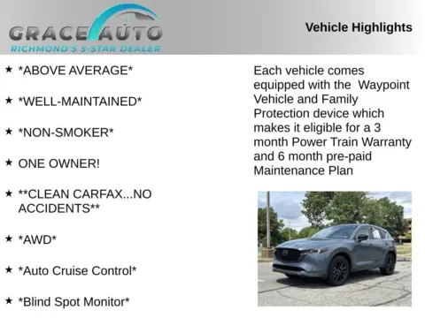 Photos of 2023 Mazda CX-5 2.5 S Carbon Edition for sale in Richmond, VA at Grace Auto Sales