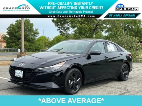 Black 2023 Hyundai Elantra Hybrid Blue for sale in Richmond, VA
