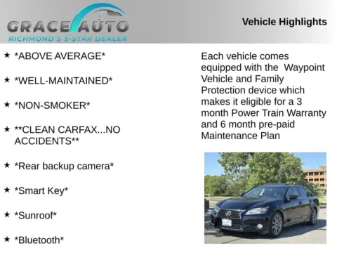 Photos of 2014 Lexus GS 350 for sale in Richmond, VA at Grace Auto Sales
