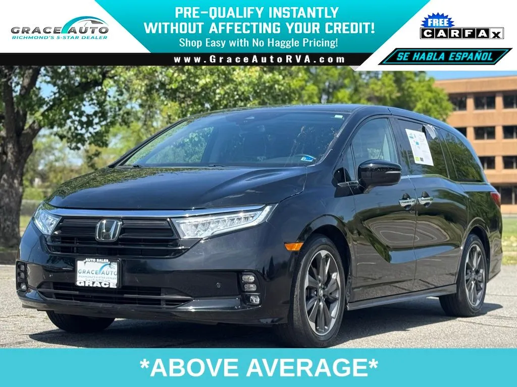 Black 2023 Honda Odyssey Elite for sale in Richmond, VA